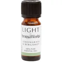 AromaWorks Light 10ml Lemongrass & Bergamot Essential Oil