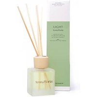 AromaWorks Light 100ml Lemongrass & Bergamot Reed Diffuser