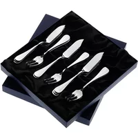 Arthur Price of England Baguette Sovereign Silver Plate Set of 6 Pairs Of Fish Eaters