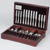 Arthur Price of England Bead Sovereign Silver Plate 46 Piece Canteen FREE Extra 6 Tea Spoons