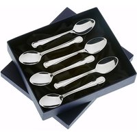 Arthur Price of England Bead Sovereign Stainless Steel Set of 6 Teaspoons
