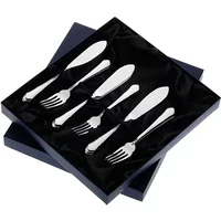 Arthur Price of England Dubarry Sovereign Stainless Steel Set of 6 Pairs Of Fish Eaters