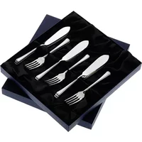 Arthur Price of England Harley Sovereign Stainless Steel Set of 6 Pairs Of Fish Eaters