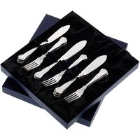 Arthur Price of England Kings Sovereign Stainless Steel Set of 8 Pairs Of Fish Eaters