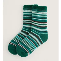 Seasalt Womens Cabin Socks Ripple Marks Dune Grass Mix Size 4-7