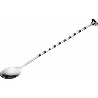 BarCraft Stainless Steel Cocktail Mixing Spoon