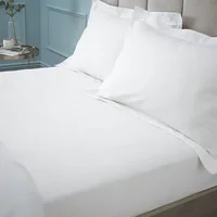 Bianca Fine Linens Egyptian Cotton Fitted Sheet White