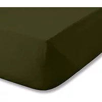 Catherine Lansfield Brushed Cotton Fitted Sheet Green