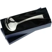 Arthur Price of England Bead Sovereign Silver Sauce Ladle