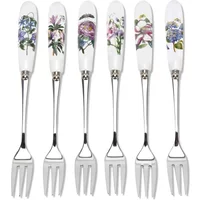 Portmeirion Botanic Garden Pastry Forks Set of 6