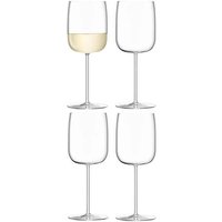 LSA Borough Set of 4 380ml Wine Glasses
