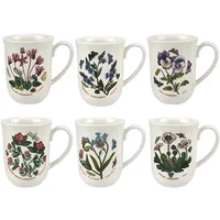 Portmeirion Botanic Garden Tulip Beaker Set of 6