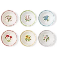 Portmeirion Botanic Garden Meadow Set of 6 Oatmeal Bowls
