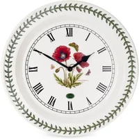 Portmeirion Botanic Garden Wall Clock Poppy