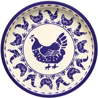 Emma Bridgewater Blue Hens Deepwell Serving Tray