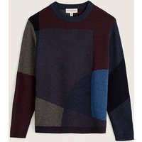 Seasalt Mens Carn Gloose Jumper Freathy Multi