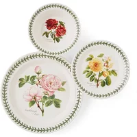 Portmeirion Botanic Roses Embossed Collection 12 Piece Set