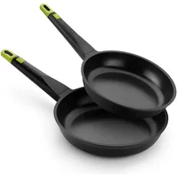 BRA Foodie Set of 2 20cm & 24cm Frying Pans