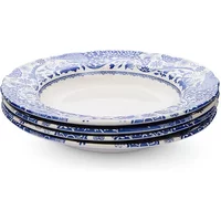 Spode Brocato Set of 4 Soup Plates