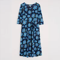 Seasalt Veronica Dress Climbing Cosmos Lagoon Size 12