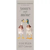 Wrendale Designs 'Yours and Mine' 2027 Slim Calendar