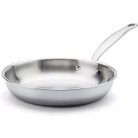 Greenpan Premiere Uncoated Stainless Steel 24cm Frypan