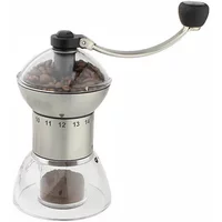 Grunwerg Stainless Steel and Acrylic Adjustable Coffee Grinder