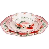 Cath Kidston Archive Rose 12 Piece Dinner Set