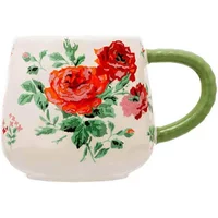 Cath Kidston Archive Rose Red Twisted Handle Billie Mug