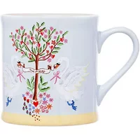 Cath Kidston Oh My Heart Swans Mollie Mug