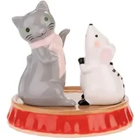 Cath Kidston Cat & Mouse Salt & Pepper Set