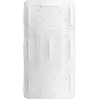Showerdrape Comfy White Anti-Slip 36 x 70cm Bath Mat
