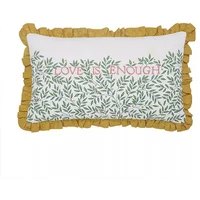 Morris & Co Love Is Enough Evergreen & Coral 50X30cm Cushion