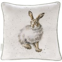 Wrendale Designs Winter Hare Square Cushion