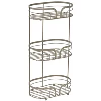Showerdrape Dante Beige Floor Caddy