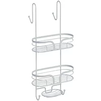 Showerdrape Dante White Hanging Shower Caddy