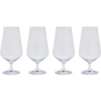 Dartington Cheers! Set Of 4 Stemmed Beer Glasses