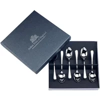 Arthur Price of England Early English Sovereign Stainless Steel Set Of 6 Teaspoons
