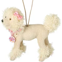 Heaven Sends Poodle Hanging Ornament