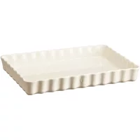 Emile Henry Clay 34 x 24cm Deep Rectangular Tart Dish