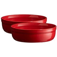 Emile Henry Burgundy Set Of 2 Crème Brulee Dishes