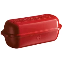 Emile Henry Burgundy 4.5L Large Bread Loaf Baker
