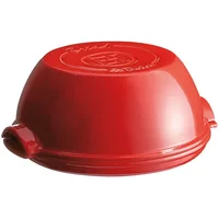 Emile Henry Burgundy 5.2L Round Bread Baker