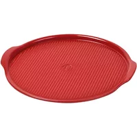 Emile Henry Burgundy Large 40cm Ridged Pizza Stone