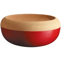 Emile Henry Burgundy Large Storage Bowl