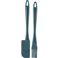 Fusion Twist Mini Pastry Brush & Jar Scraper Set Blue