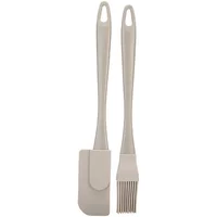 Fusion Twist Mini Pastry Brush & Jar Scraper Set Grey