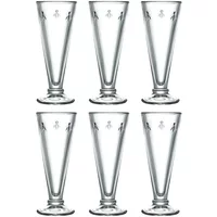 La Rochere Bee Set Of 6 150ml Champagne Flutes