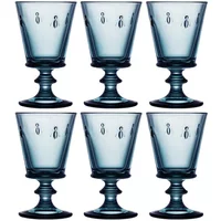 La Rochere Bee Blue Wine Glass 240ml Set Of 6