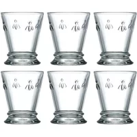 La Rochere Bee Glass Goblet 270ml Set Of 6